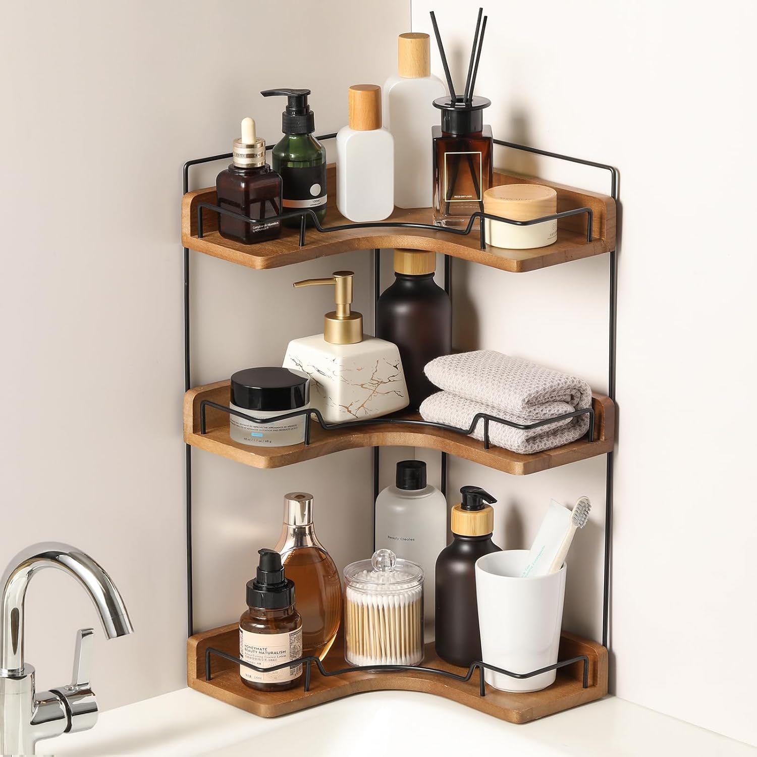 Snuvid 3-Tier Bathroom Counter Organizer