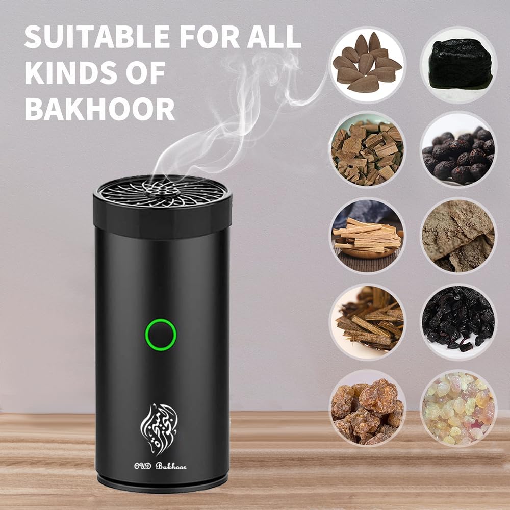 Easy Electric Incense Burner USB Rechargeable for Car and Home